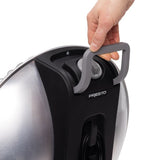 Presto HeatDish Plus Tilt Parabolic Electric Heater, 1000W, Adjustable Heat