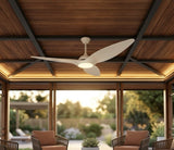 Atomi Smart Slique 60" Wi-Fi Outdoor Ceiling Fan with RGB Color-Changing LED Light