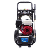 Yard Force Gas Pressure Washer, 3200 PSI, 2.5 GPM, Honda GX200 196cc Engine