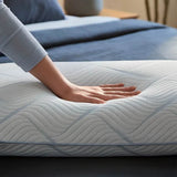 Serenity by Tempur-Pedic Frost Cooling Memory Foam Pillow – Medium Support Cooling Bed Pillow with Frost Technology