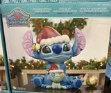 Jim Shore 14.8” H Disney Holiday Stitch and Scrump Statue