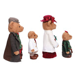 Member’s Mark 4-Piece Plush Holiday Bear Family Set with Adjustable Heights