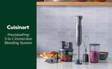 Cuisinart Precision Prep 3-in-1 Immersion Blender System with Processor & Whisk
