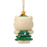 Jim Shore Hello Kitty and Friends Hand-Painted Christmas Ornaments, Set of 4