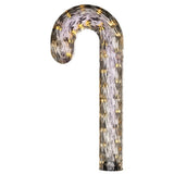 6-Piece 12" Color-Changing Candy Cane LED Pathway Lights with Remote, 180 RGBW
