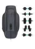 Chirp Contour Decompression Massage Therapy Table with 5 Rollers, Heat and 3 Programs