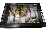 Sabatier 6-Piece Stainless Steel and Silicone Kitchen Utensil Set