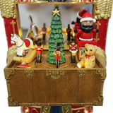 Member’s Mark 6' Pre-Lit Grand Nutcracker with Animated Music Box, LED Lights & Timer
