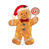Member’s Mark 4.5' Life-Size Pre-Lit Gingerbread Man with 169 Twinkling LED Lights