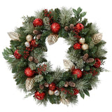 Pre-Lit Wreath with 50 Battery Operated LED Lights 76.2 cm (30 in.) - 1739984