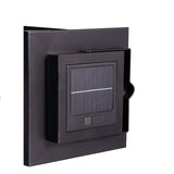 Evergreen Solar LED Revere Metal Lantern with Glass Enclosure