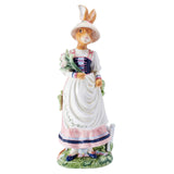 Fitz and Floyd Jardin 17.25” Female Rabbit Figurine
