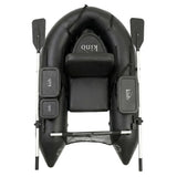 Kino Outdoor Kai Inflatable Belly Boat Bundle – Fishing Float Tube Set w/ Storage
