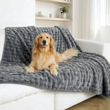 Member's Mark Waterproof Pet Throw Blanket, 60" x 80", Plush Furniture Protector