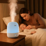 DREO Ultrasonic Cool Mist 0.8 Gal. Humidifier, 2-pack