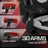 Gamers Unite Pro-Series High-Back Ergonomic Gaming Chair with AIR Lumbar