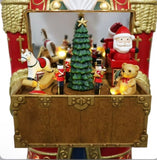 Member’s Mark 6' Pre-Lit Grand Nutcracker with Animated Music Box, LED Lights & Timer