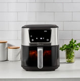 Cuisinart AIR-212 CompactMax Slim 8-Qt Basket Air Fryer Pro, 6 Functions