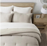 Evergrace 3-Piece Microfiber Waffle Comforter Set, Soft All-Season Down Alternative Bedding