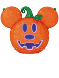 Disney 3.6 ft LED Mickey Pumpkin Halloween Decoration with 346 LED Infinity Lights