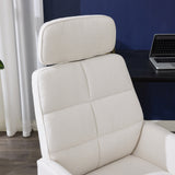 Elle Decor Arlo High Back Office Chair – Memory Foam & Coil Cushion, Reclining Ergonomic Task Chair