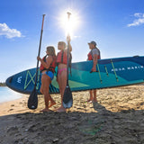 Aqua Marina Super Trip Tandem 14' Inflatable Paddle Board Package – 2-Person Touring SUP