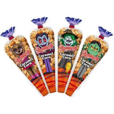 24-Pack Popcornopolis Halloween Monster 2.2 oz. Caramel Corn Mini Cones, Treats