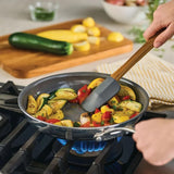 Anolon EverLast 11-Piece Ceramic Nonstick Cookware Set – Clad Stainless Steel