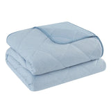 Pem America Cooling Blanket - Reversible Nylon Spandex 92" x 98" Soft Quilt