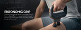 Sharper Image Power Percussion Duo Max Dual-Head Deep Tissue Massager with Case