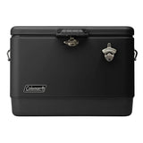 Coleman Reunion 54 QT Steel Belted Matte Hard Cooler with Have-A-Seat Lid
