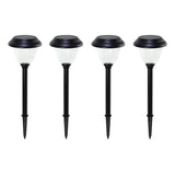 Member’s Mark Stainless Steel & Glass LED Solar Path Lights, 4-Pack, 20 Lumens