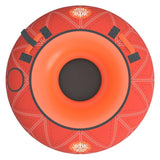 SnowFun Inflatable Snow Tube, 42.5" with Ergonomic Handles and Pull Leash