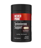 Weider Prime Testosterone Support for Men, 120 Capsules, 60 Servings