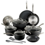 Tramontina 12-Pc Ceramic Nonstick Cookware Set – PFAS-Free, All Cooktops