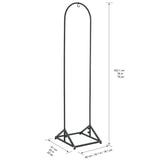 Stylecraft Steel Construction Wind Chime Stand, 18.1in W x 20in L x 76in H