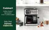 Cuisinart Coffee Center Barista Bar 4-in-1 Coffee Maker SS4N1NAS