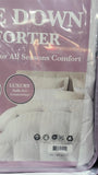 Hotel Grand 500 Thread Count White Down Comforter, All-Season 650 Fill Power
