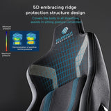 Eureka Hyper Python II Gaming Chair with 4D Gyro-Tech Lumbar Support