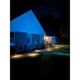 Mainstays Solar Modern Edge LED Pathway Lights, 6-Pack, 15 lm Warm White 15.75"H