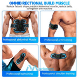 EMS Muscle Stimulator Training Pads, 6 Modes, 19 Intensity Levels