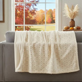 Northwest Halloween Embroidered Faux Fur Throw 60x70 Blanket Costco Viral Fleece