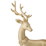 Holiday Time 15" Christmas Deer Tabletop Decorations – Set of 2