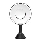 simplehuman 8" LED Sensor Makeup Mirror – 5x Magnification Mirror Set