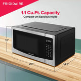 Frigidaire 1.1Cu.Ft Stainless Steel Microwave Oven 1000W LED Quick Cook EMW1120