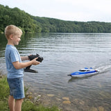 Amax Wave Master High Speed RC Boat - 17 MPH Top Speed Ready-to-Run Remote Boat