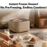 Whynter 0.8 Qt Automatic Ice Cream Maker, No Pre-Freezing Small Dessert Churner