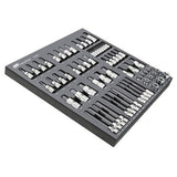 Ingersoll Rand 66-Piece Master Hex, Torx & Specialty Bit Socket Set – Chrome Vanadium Steel Tool Kit with EVA Organizer Tray