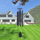 Stylecraft Double Wind Chime, 7 in. Diameter x 46 in. H Harmonic Aluminum Tubes