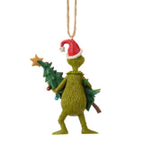 4-Pc Jim Shore The Grinch & Max Christmas Ornaments, Hand-Painted Holiday Decor